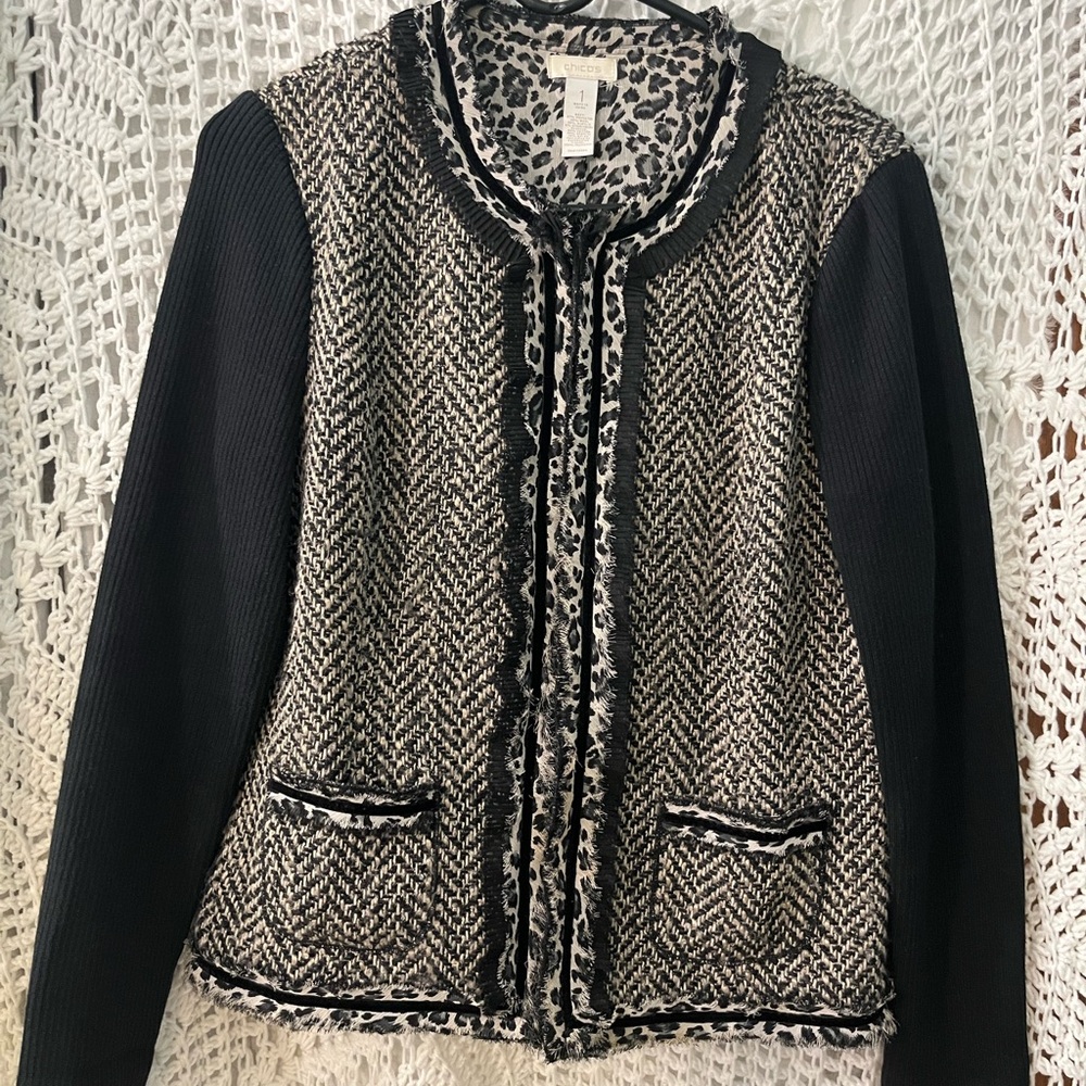Chicos blazer size one, which is medium. New without tags.